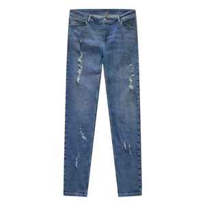 Most Demanding <b>Men's</b> Distressed Slim Fit <b>Jeans</b> Mid <b>Waist</b> Streetwear Ripped Comfortable <b>Men</b> Denim Pants - Product Image 5