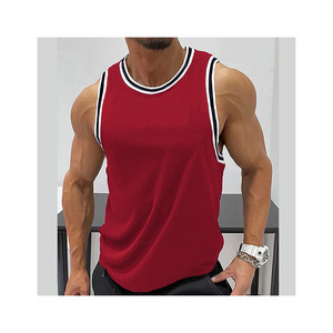 Nouvel Arrivage – Débardeur de Sport Personnalisé pour Homme, Couleur Unie, Côtelé, pour Musculation, avec Logo Personnalisé, Personnalisation Sportive - Product Image 6
