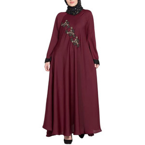 Kaftan Abaya de Luxe pour Femmes, Tenue Islamique Modeste, Robe Longue Élégante, Coupe Ample Confortable, Tenue Quotidienne - Product Image 4