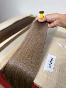 Prix de gros Cheveux humains bruts en vrac de haute qualité 100% naturels provenant d'un seul donneur de la société Nasa Hair - Product Image 4