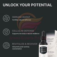 Gouttes liquides de Shilajit ultra-puissantes enrichies en mousse marine et Ashwagandha, mélange minéral naturel à base de plantes, soutien immunitaire et énergétique pour adultes