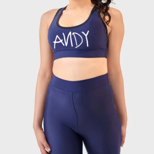 Spandex/Polyester Women's High Support Four-Way <b>Stretch</b> Eco-Friendly Sports <b>Bra</b> Fashionable OEM Active Wear Seamless Fitness <b>Bra</b> - Product Image 1