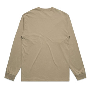 เสื้อเชิ้ตแขนยาวผู้ชายพิมพ์ลายตามสั่ง ผลิตจำนวนมาก รับผลิตแบบ OEM ODM ปักโลโก้ เสื้อคอกลมผ้าคอตตอนหนานุ่ม ขายส่ง เสื้อแขนยาว - Product Image 4
