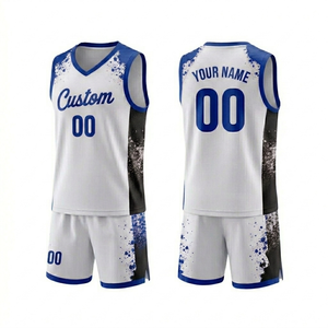 Ensemble d'uniformes de basketball REXFIT SPORTS pour adultes, logo personnalisé, polyester léger, sur mesure, haute qualité, respirant, kit d'entraînement - Product Image 2