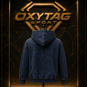เสื้อฮู้ดดี้แบบย้อมสีพิเศษสำหรับผู้ชาย พรีเมียม เนื้อผ้าหนา สตรีทแวร์ พิมพ์โลโก้ ผู้ผลิตเสื้อสเวตเชิ้ตผ้าฟลีซ ขายส่งจำนวนมาก - Product Image 3