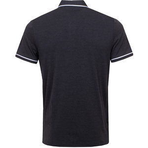 เสื้อกอล์ฟแขนสั้นสีขาว SOSH4 ผ้าโพลีเอสเตอร์ระบายอากาศดี พิมพ์ลายฉลาม พร้อมโลโก้สั่งทำ สำหรับผู้ชายและผู้หญิง - Product Image 4