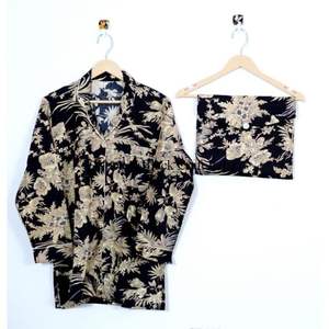 Ensemble de pyjama en coton indien imprimé à la main, vêtements de nuit élégants et tendance pour femmes, respirant, 100% coton pour l'été/le printemps - Product Image 3