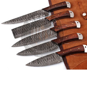 High Quality Unique Design Damascus <b>Kitchen</b> <b>Knife</b> Set Factory Direct SAle Damascus <b>Kitchen</b> <b>Knife</b> Set - Product Image 2