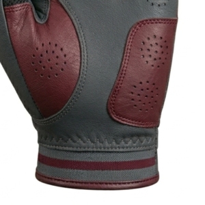 Gants de golf en cuir véritable, respirants, avec fermeture auto-agrippante, unisexes, confortables, pour le sport, mouvements flexibles - Product Image 4