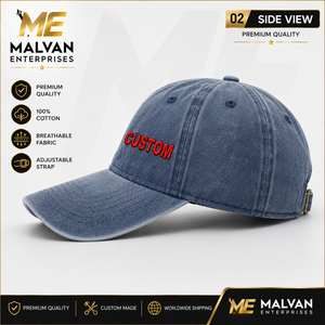 Gorras de Béisbol Vintage Desgastadas de 6 Paneles al por Mayor, con Logotipo Bordado Personalizado, para Hombre, Uso Casual, de Algodón Lavado - Product Image 2