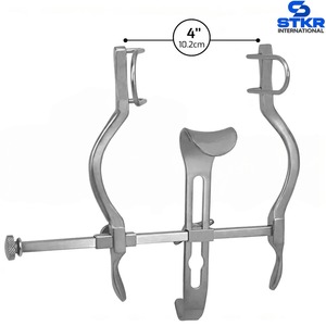 Juego de 3 Retractores Abdominales Balfour, Instrumentos Quirúrgicos Veterinarios de Acero Inoxidable - Product Image 2