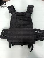Gilet de poitrine robuste Aiffran, ajustable, multi-poches, pour activités de plein air