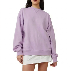Sudadera Clásica Oversize de Cuello Alto para Mujer, Estilo Urbano Contemporáneo, Corte Relajado, Calidad Premium, Fabricante OEM - Product Image 1