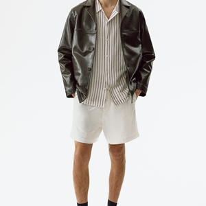 Shorts et T-shirt Athlétiques Vintage Oversize en Polyester Imprimé Personnalisé, Anti-Plis, Impression Numérique, Logo Avant, Rose Bébé, Cordon de Serrage - Product Image 1