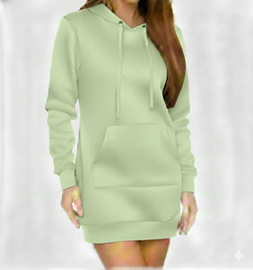 Hoodie oversize décontracté pour femme, style urbain, haut d'hiver confortable en fibre de bambou avec logo frontal, coupe décontractée, idéal pour le quotidien - Product Image 6