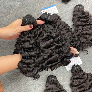 Extensiones de cabello natural rizado al vapor, listas para enviar, cabello vietnamita virgen. - Product Image 4