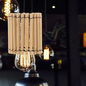 Pantalla de Lámpara de Bambú al por Mayor, Cubierta de Lámpara Colgante de Ratán Tejida a Mano, Diseño Boho Vintage para Decoración del Hogar, Hecho por KingCraftViet - Product Image 5