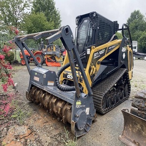 Premium ASV RT120 Compact Track Loader With Forestry <b>Mulcher</b> Heavy Duty Equipment For Professional Vegetation Management - Product Image 1