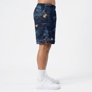 Pantalones Cortos de Baloncesto Sublimados Yourteams para Hombre, Malla Transpirable de Verano, Cintura Elástica, Ropa de Entrenamiento de Equipo, Estampado con Diseño de Plantas - Product Image 4