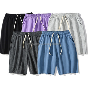 Venta al por mayor OEM logotipo personalizado correr gimnasio deporte hombres tabla de surf algodón verano playa ejercicio causal Atlético pantalones cortos - Product Image 2