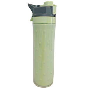 Sports de brumisation à bouton-poussoir écologiques durables 650ml Isolation thermique étanche portable à boire direct 0-6 heures - Product Image 1