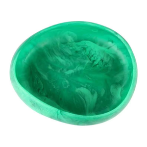 Bol de service en résine époxy fait main Ah Impex au design moderne, personnalisé en matériau PC pour fruits, salades, vaisselle de fête – Meilleures ventes - Product Image 1