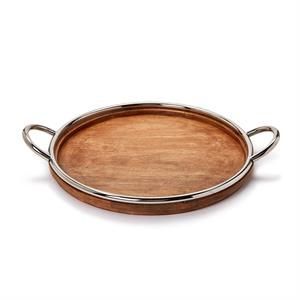 Solid Wood Premium Handmade Dishwasher Safe Modern Design Food Serving <b>Tray</b> for <b>Tea</b> Nuts Dessert-Desktop Storage Tableware - Product Image 3