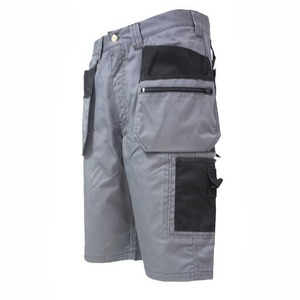 Pantalones Cortos de Seguridad de Invierno para Hombre, Estilo Vintage, Ecológicos, 100% Algodón, con Cinta Reflectante de Alta Visibilidad - Product Image 4