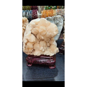 Natural Stilbite Apophyllite Mineral Specimen On Stand Feng Shui Eco-Friendly Home Decoration Business Gift Mineral <b>Cluster</b> - Product Image 2