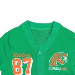 Florida A&M University FAMU Men and Women <b>Cardigan</b> Breathable Quick Dry V-neck Double Breasted <b>Thick</b> - Product Image 2