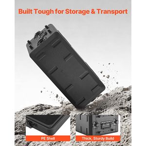 Estuche de Rack 4U con Profundidad Reducida de 12 Pulgadas, Construcción de Polietileno, Estuche de Transporte Empotrado para Micrófono e Instrumentos - Product Image 4