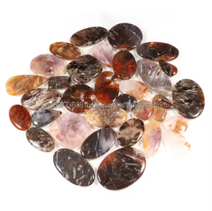 100% cabujón de ágata de encaje loco Natural cabujones de piedras preciosas sueltas de exportador indio joyería hecha a mano - Product Image 3