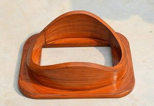Base de Madera para Exhibición de Casco de Buceo, Soporte para Casco de Buceo de 18 Pulgadas - Product Image 2