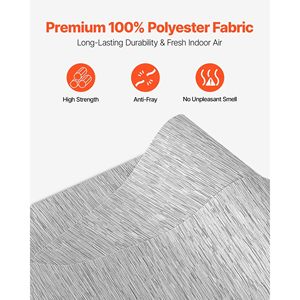 Tende a Pannello Verticali Regolabili Estendibili da 45,8 a 86 Pollici di Larghezza, Tagliabili, Tende a Pannello da 96 Pollici di Altezza, Persiane Personalizzabili - Product Image 3