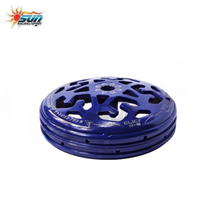 SUN Racing Nouvelle cloche d'embrayage antidérapante en acier inoxydable bleu foncé pour moto CLICK 125/150 avec dissipation de chaleur - Product Image 4