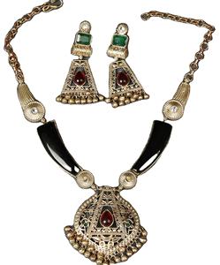 Conjuntos de Joyería de Moda de Latón Chapado en Oro Oxidado con Piedras de Circonio - Product Image 1