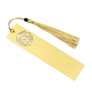 Marcapáginas de metal hecho a mano, decorativo, artístico, elegante, duradero, perfecto para lectores, escritores y uso diario en el estudio. - Product Image 1