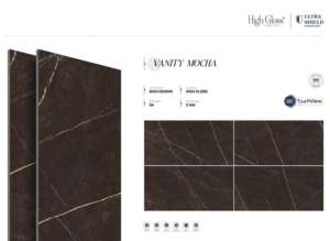 กระเบื้องพอร์ซเลนผิวเงาแบบแม่นยำ ขนาด 800x1600 1200x1800 750x1500 มม. ผลิตขึ้นเพื่อการออกแบบตกแต่งภายในระดับมืออาชีพและการพัฒนาที่หรูหรา - Product Image 5