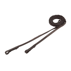 Bridon et longe équestres en cuir de haute qualité, réutilisables et durables, pour l'extérieur, personnalisation acceptée, pour chevaux. - Product Image 1