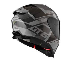 หมวกกันน็อค ASTONE รุ่นใหม่ ขายดี รับประกันคุณภาพ หมวกกันน็อคแบบเต็มใบ ผลิตจากวัสดุ ABS ผิวด้าน ได้รับมาตรฐาน ECE22.06 รุ่น GT6 สีเทา/ด้าน - Product Image 3