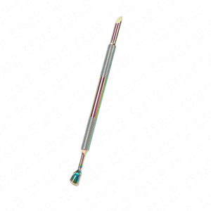 Stainless Steel Cuticle Pusher Dead Skin Remover Metal Nail File Professional Manicure Polish <b>Cleaning</b> <b>Tool</b> - Product Image 6