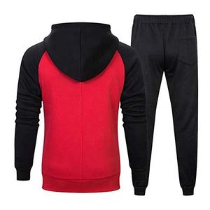 Vêtements de sport personnalisés hommes 2 pièces broderie Logo survêtement 100% polyester jogging costume pour unisexe - Product Image 2