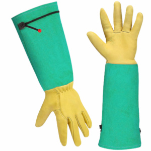 Gants de travail en cuir pleine fleur et croûte de cuir de vachette de haute qualité, certifiés CE, pour soudage TIG, ignifuges, antistatiques, avec manchette de sécurité - Product Image 5