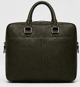 Gravs Sac messager classique en cuir véritable noir pour ordinateur portable de grande taille, souple, rétro, pour le bureau, le travail quotidien, imperméable et durable - Product Image 1
