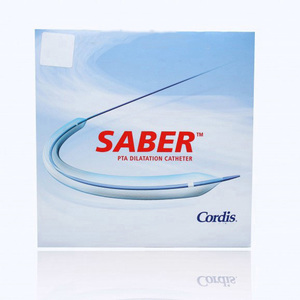 สายสวนป้องกันการเกิดการอุดตัน CORDIS SABER PTA สำหรับการใช้งานทางหัวใจและหลอดเลือดภายนอกระดับมืออาชีพ OEM ODM รับประกัน 2 ปี - Product Image 1
