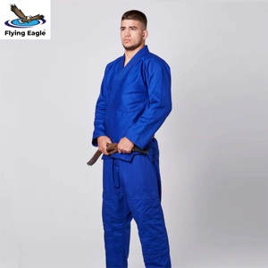 Vêtements d'entraînement de Jiu-Jitsu Brésilien (BJJ) en gros, uniforme de karaté en coton extensible de qualité supérieure 340g - Product Image 2