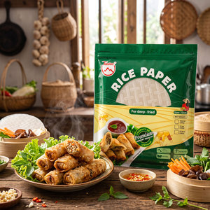 Hojas de Papel de Arroz Vietnamita – Fábrica Certificada FSSC, HALAL, ISO, HACCP, Exportación Directa a Muchos Países - Product Image 1