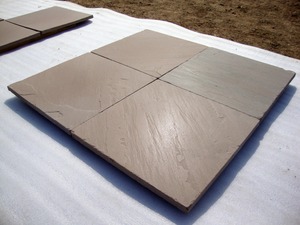 Dalles et carreaux en pierre naturelle durable de couleur brun automnal pour l'architecture de style patrimonial - Product Image 4