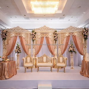 Maharaja Wedding Stage <b>Decoration</b> Stage Wedding Stage <b>Decoration</b> Indian Wedding <b>Decoration</b> - Product Image 1