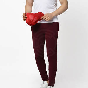 Men <b>Trousers</b> With <b>Drawstring</b> Waist Relaxed Fit Design Lightweight Fabric Ideal For Daily Travel Or Weekend Style - Product Image 4